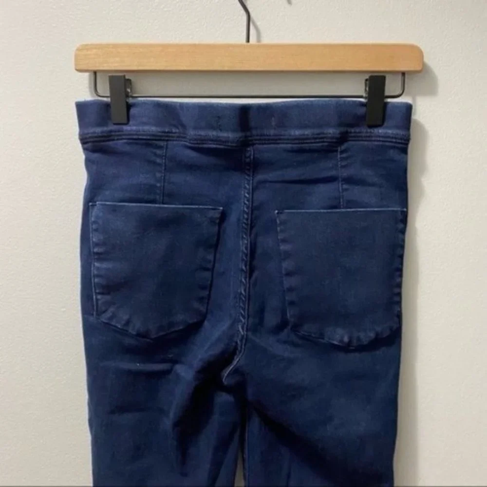 Free People Easy Goes It Denim Jean Leggings